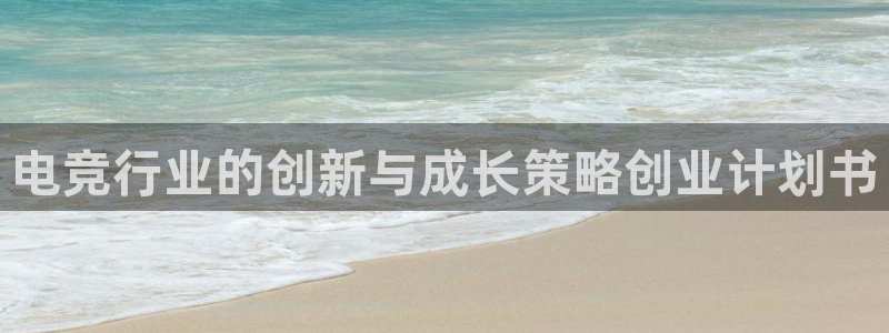 MK电竞官网：电竞行业的创新与成长策略创业计划书